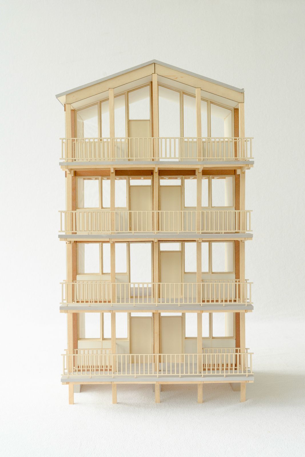 Maquette &mdash; fa&ccedil;ade arri&egrave;re